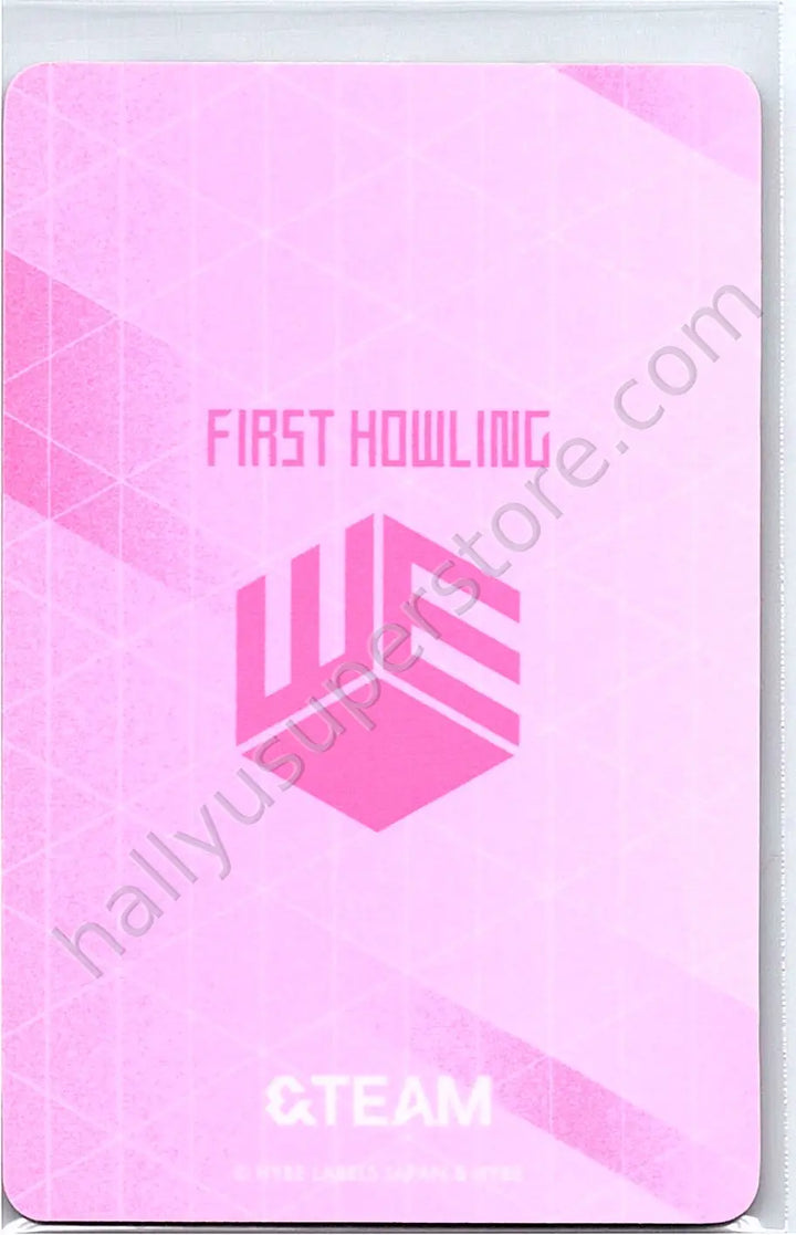 &amp;TEAM - Yuma - First Howling : WE EP pop-up store