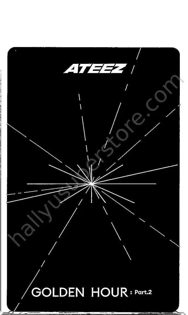 ATEEZ - Seonghwa - ATEEZ - Seonghwa - Golden Hour : Part 2 Album album photocard digipack version