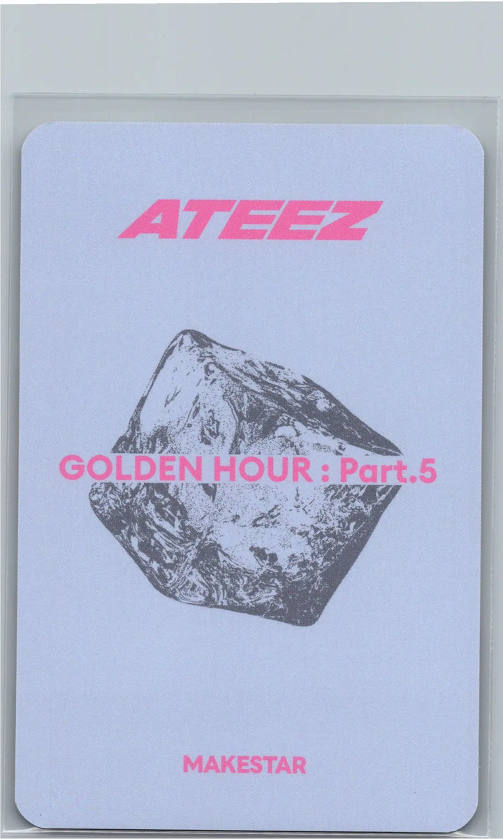 ATEEZ "GOLDEN HOUR : Part.5" - Makestar Pre-Order Benefit Photocard (CDP Ver.) [26.07.08]