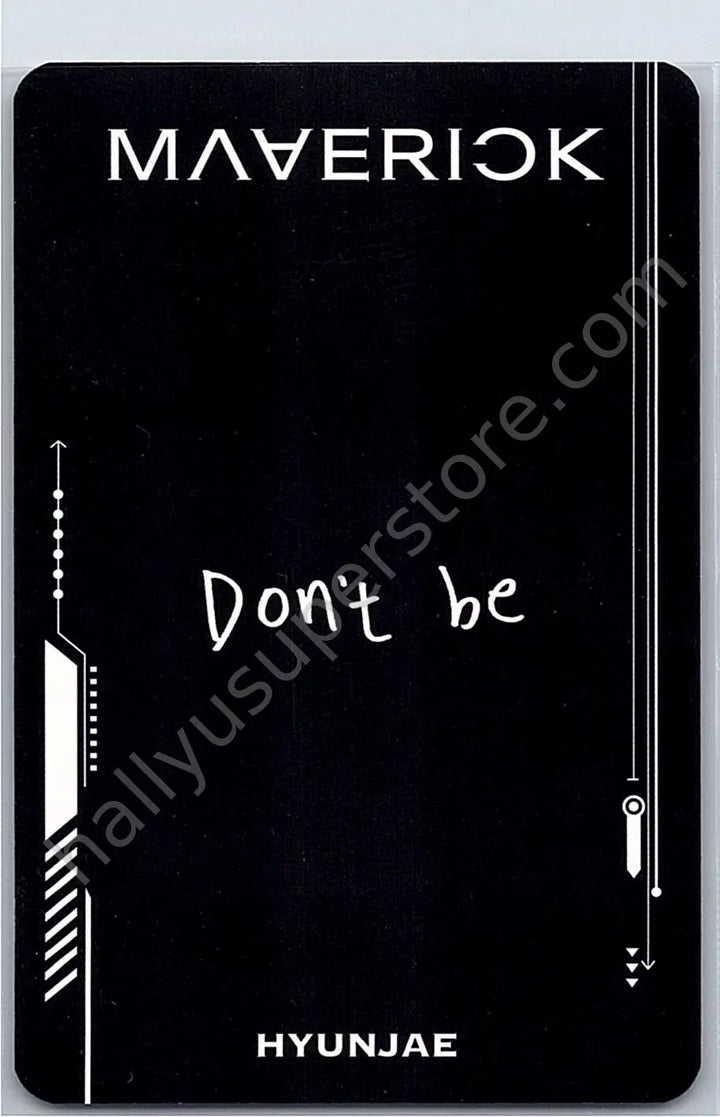 THE BOYZ - Hyunjae - Maverick album photocard doom version