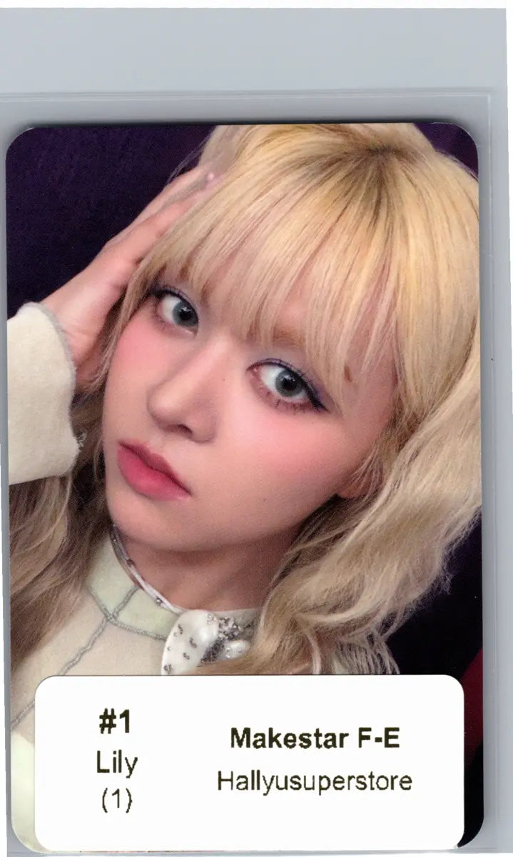NMIXX "Heavy Serenade" - Makestar Fansign Event Photocard R3 [26.06.12]