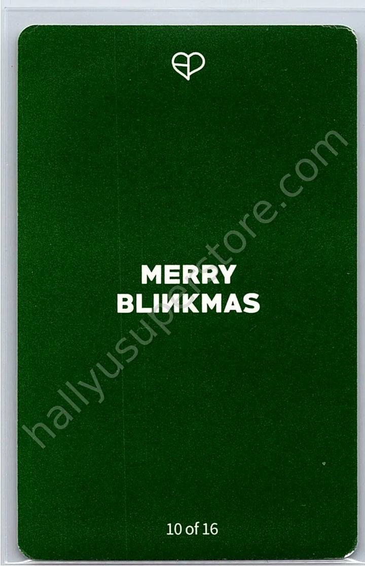 BLACKPINK - Lisa - BPTG - Christmas Edition merch photocard set