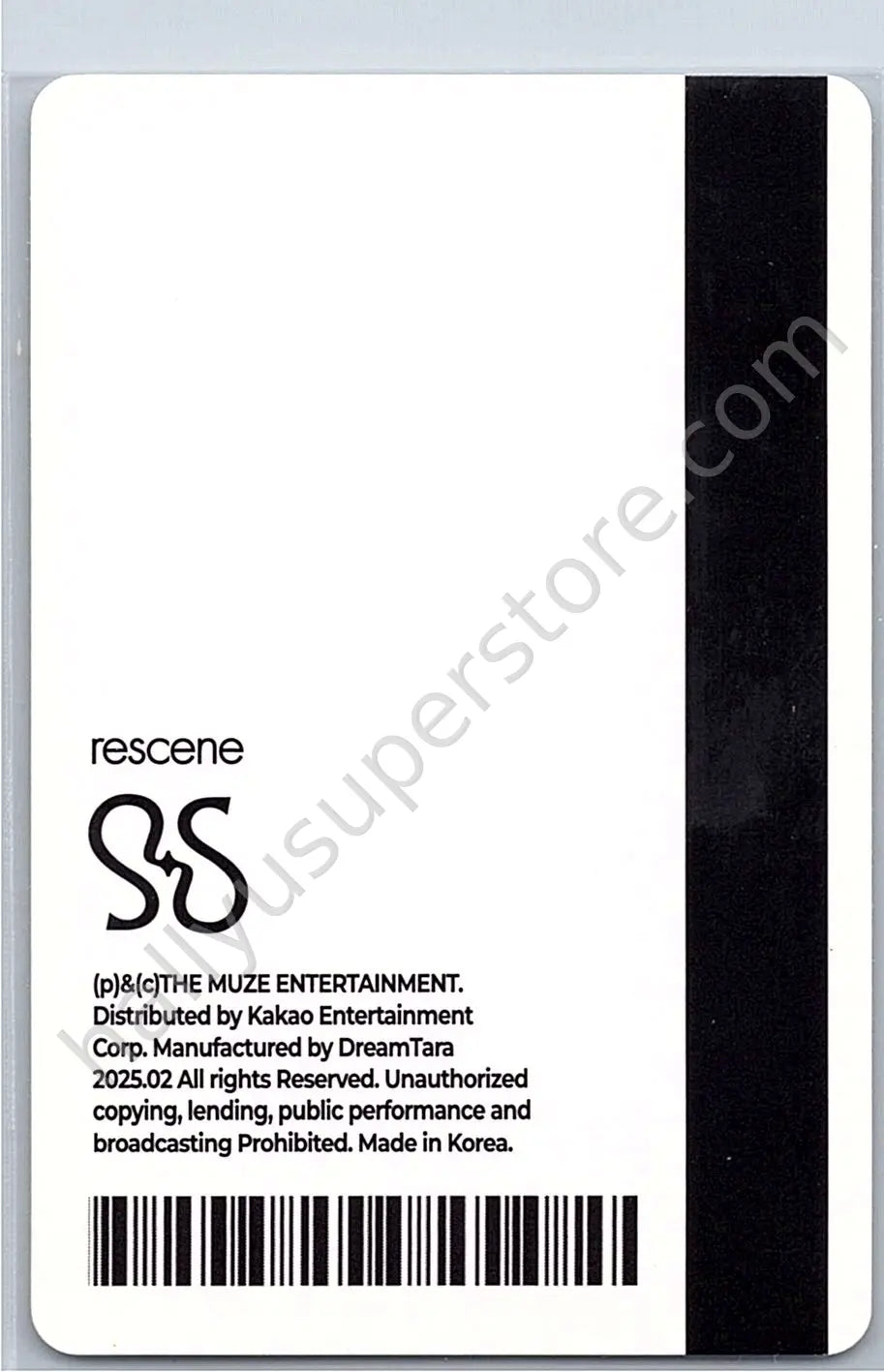 RESCENE - Zena - Glow Up frame version id card me version monochrome version