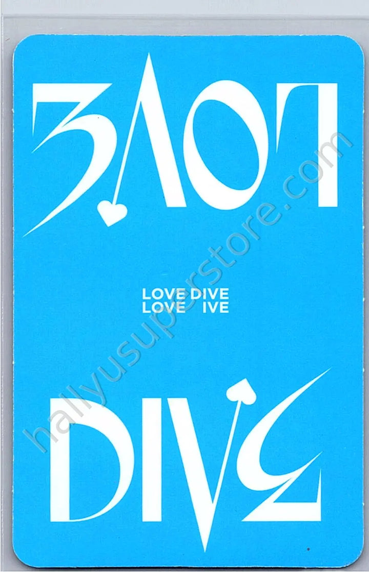 IVE - Rei - LOVE DIVE pob (pre-order benefit) starship square (ssq)