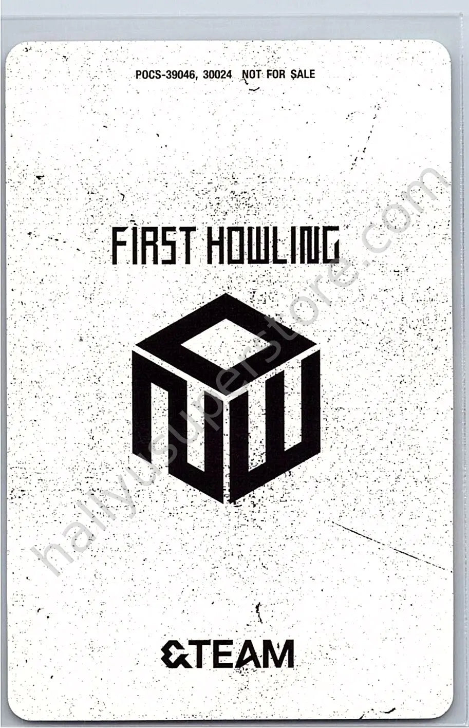 &amp;TEAM - Yuma - First Howling : NOW album photocard standard version