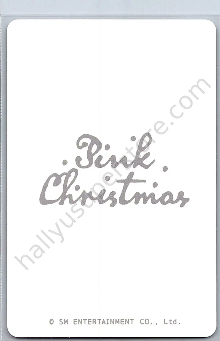RIIZE  - Sohee - 2024 Pink Christmas merch photocard trading card