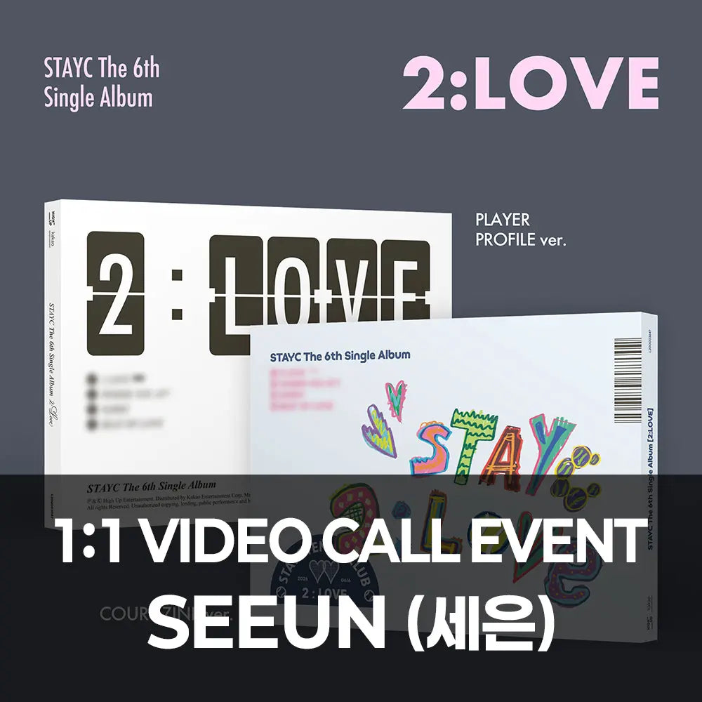 [Hallyu4U - Fansign] (8/2) AppleMusic - STAYC [2:LOVE] (1:1 Video Call Event)