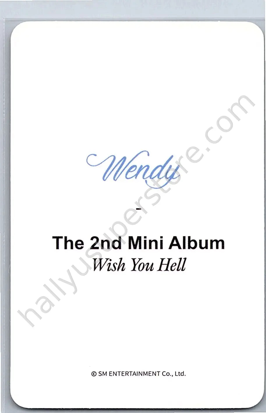 Red Velvet - Wendy - Wish You Hell