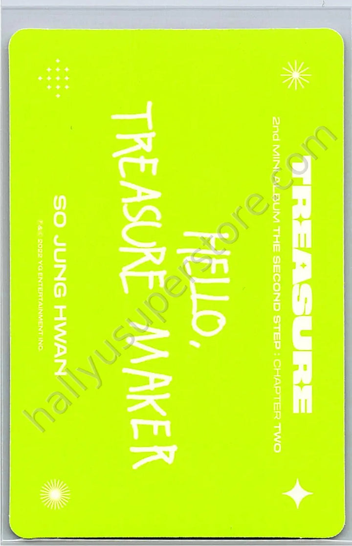 TREASURE - So Junghwan - THE SECOND STEP : CHAPTER TWO album photocard