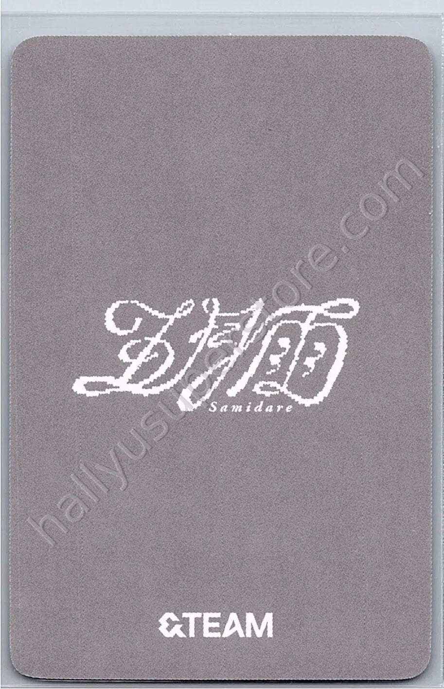 &amp;TEAM - Yuma - Samidare holographic (hologram) pob (pre-order benefit) ums japan (universal music store)