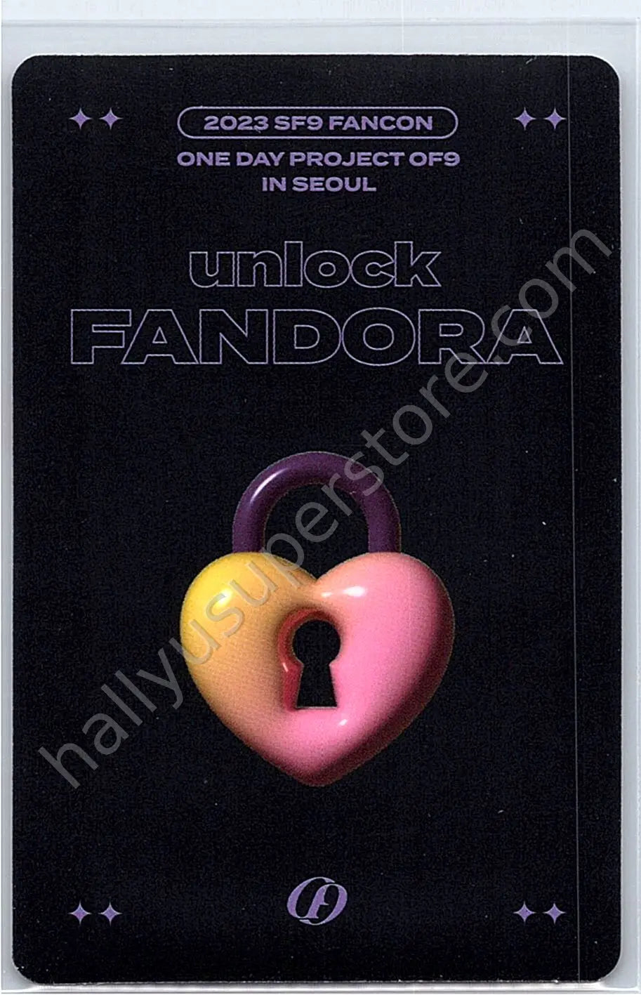 SF9 - Zuho - 2023 SF9 Fancon unlock FANDORA