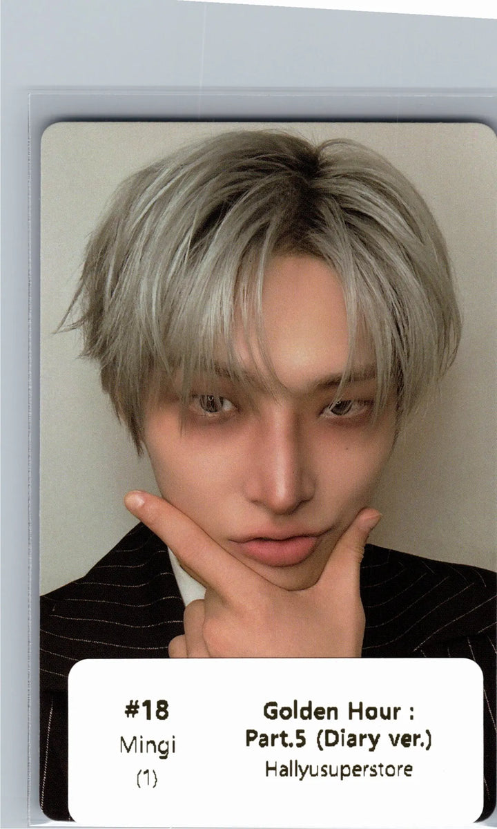 ATEEZ "GOLDEN HOUR : Part.5" - Official Photocard (Diary ver.) [26.06.26]