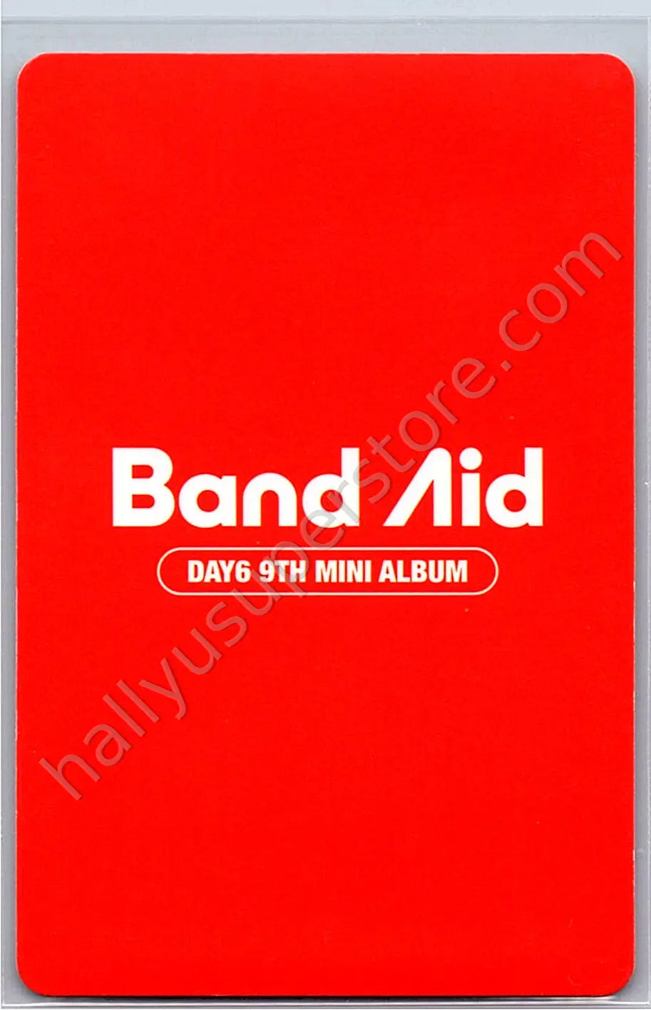 DAY6  - Sungjin - Band Aid album photocard band aid version nemo version platform version