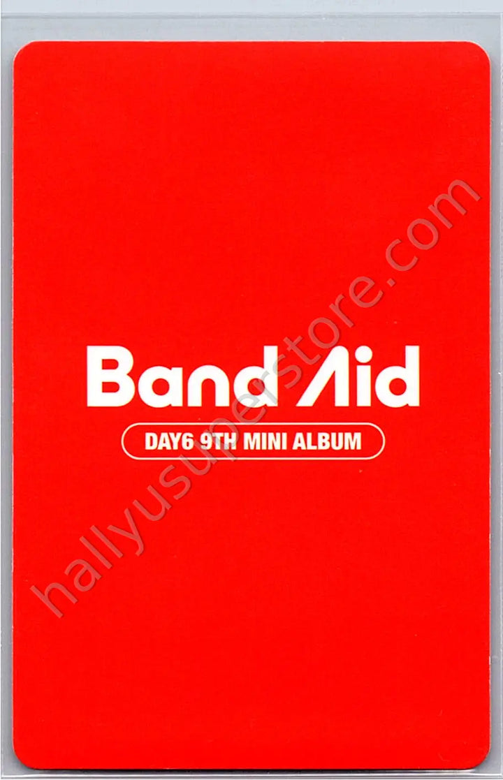 DAY6  - Sungjin - Band Aid album photocard band aid version nemo version platform version