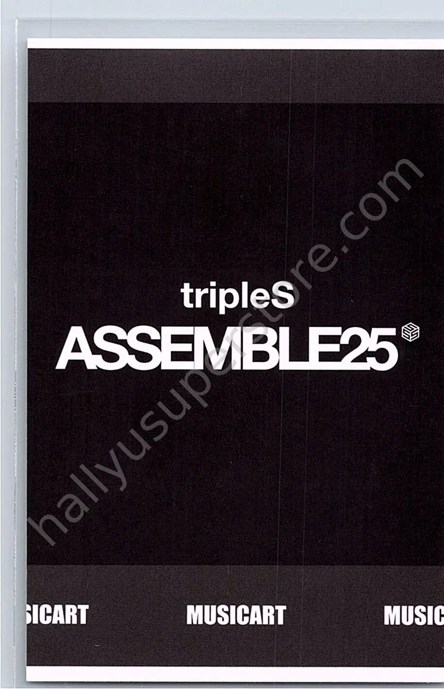 tripleS - Soomin - Assemble25  fansign polaroid