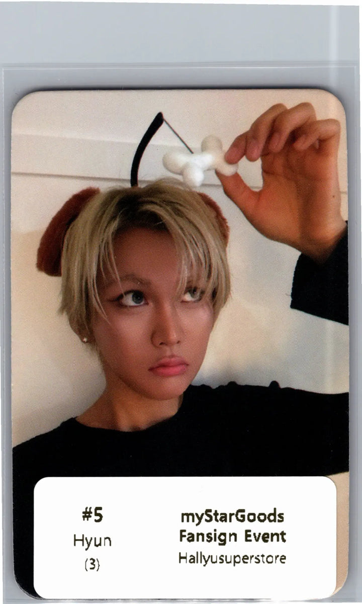 XLOV "I,God"- MyStarGoods Fansign Event Photocard R3 [26.07.03]
