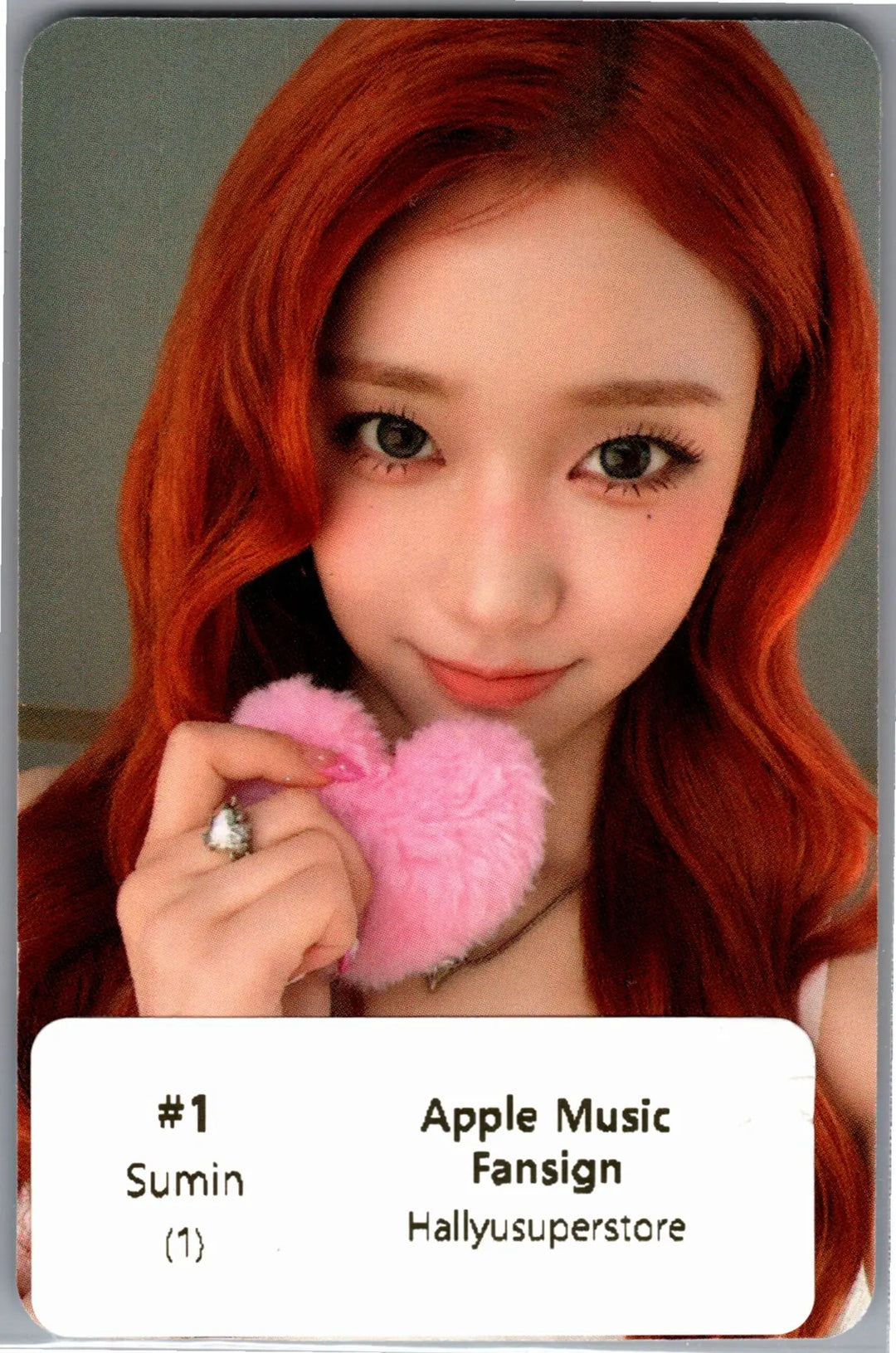 STAYC "2:LOVE" - Apple Music Fansign Event Photocard (PLAVE Ver.) [26.07.24]