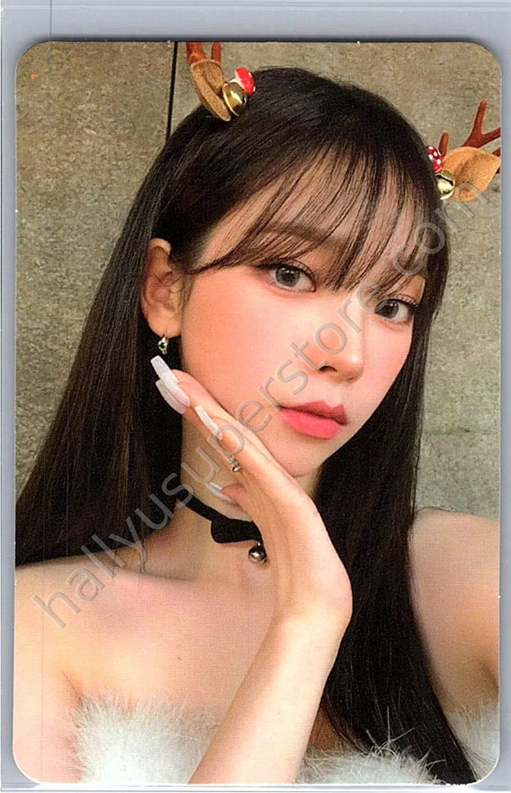 aespa - Karina - Pink Christmas (All) 2022 version trading card