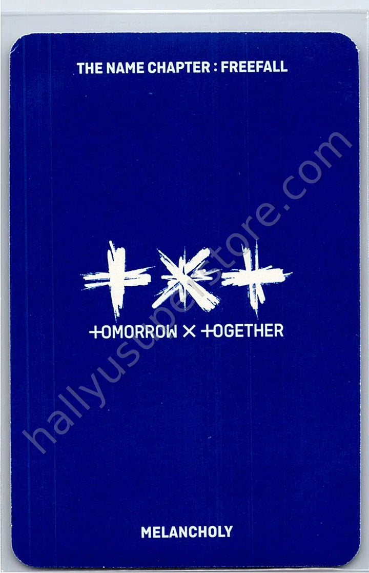TOMORROW X TOGETHER - Soobin - The Name Chapter: Freefall album photocard melancholy version