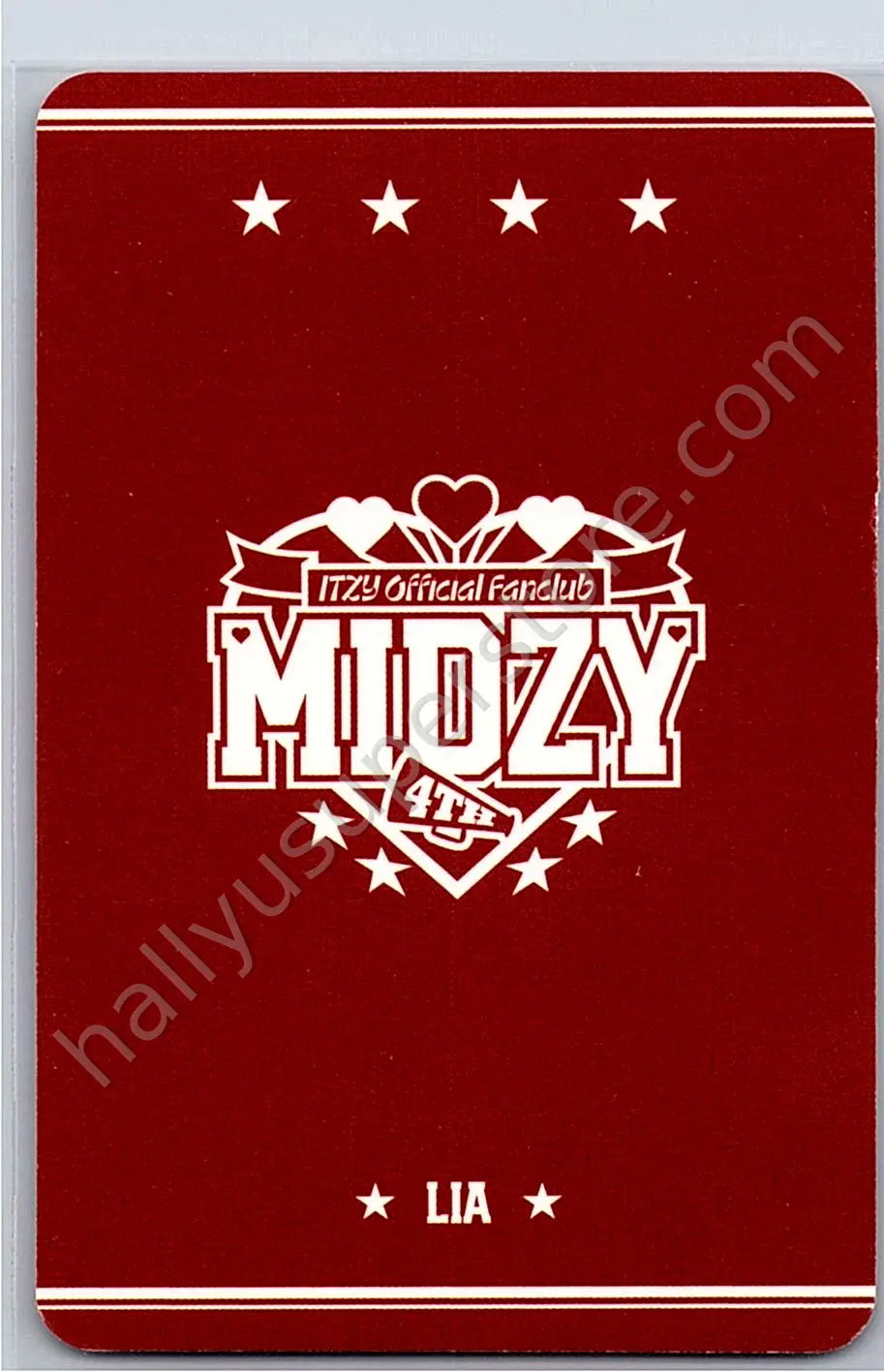 ITZY - Lia - Itzy official fanclub MIDZY 4th generation Other photocard set