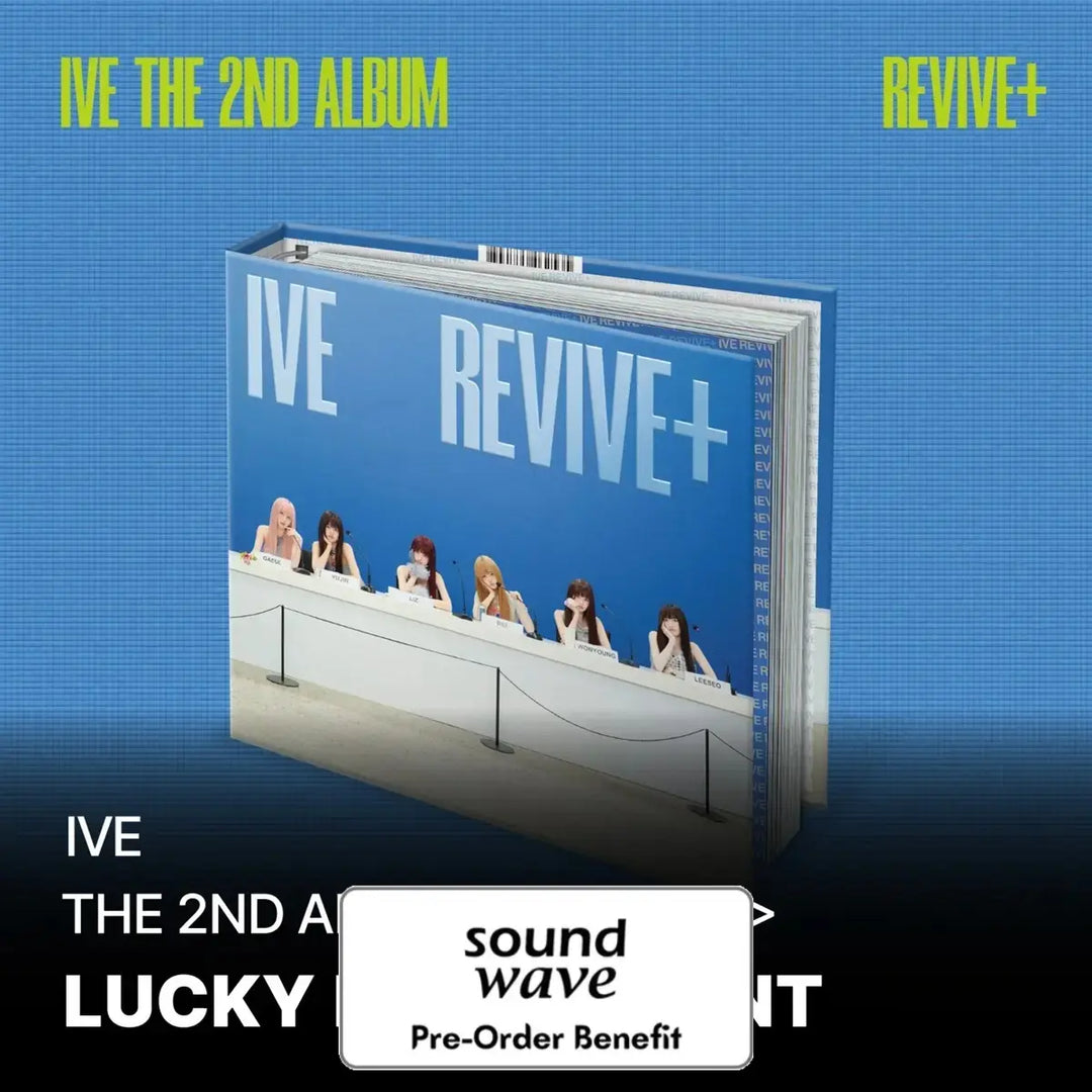 [Pre-Order] IVE - THE 2ND ALBUM [REVIVE+] + Soundwave LuckyDraw Event (Choose Version)