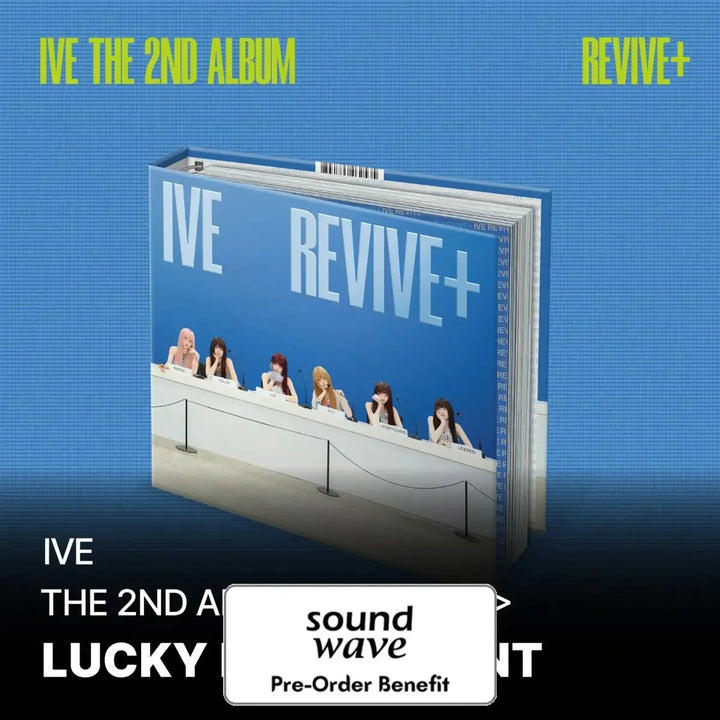 [Pre-Order] IVE - THE 2ND ALBUM [REVIVE+] + Soundwave LuckyDraw Event (Choose Version)
