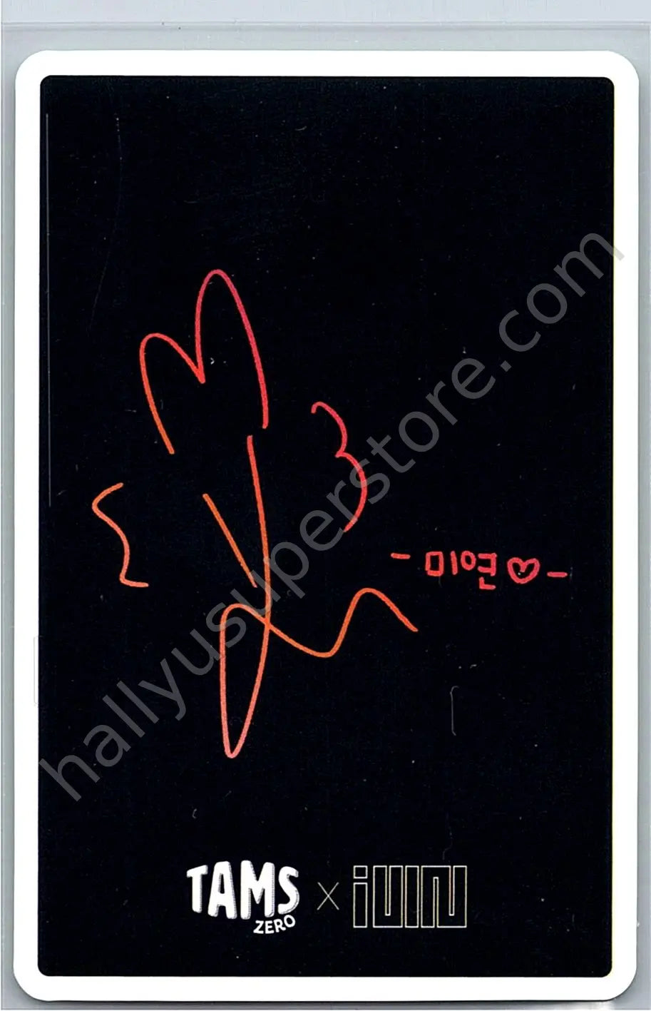 i-dle - Miyeon - i-dle - Miyeon - Tams Zero Collaboration Other pop-up store brand collaboration photocard set