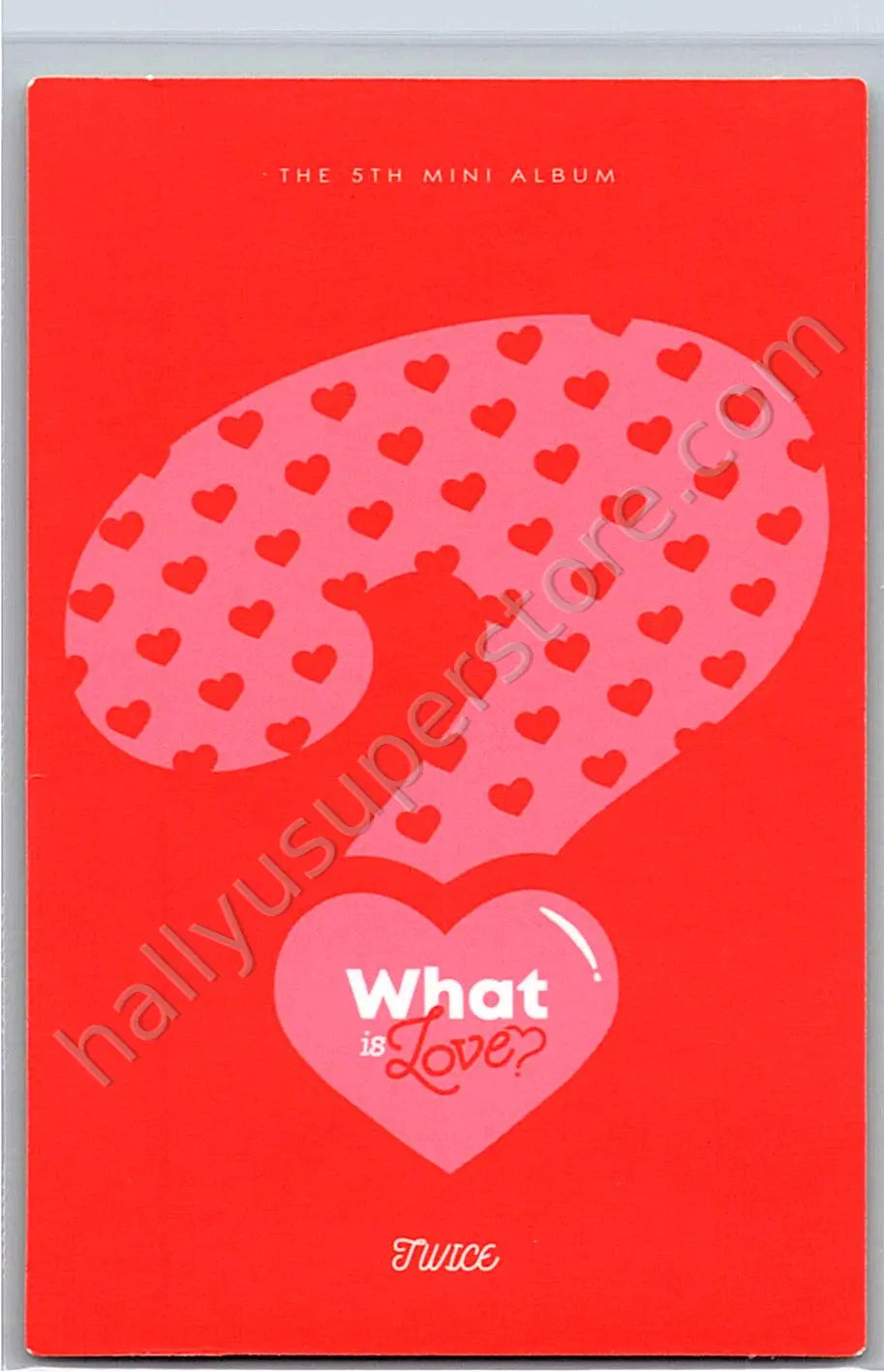TWICE - Jeongyeon - What is Love? album photocard