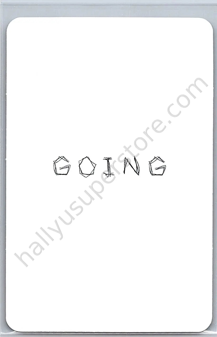 SEVENTEEN - Seungkwan - Going Magazine Vol. 1 Photobook photobook photocard set