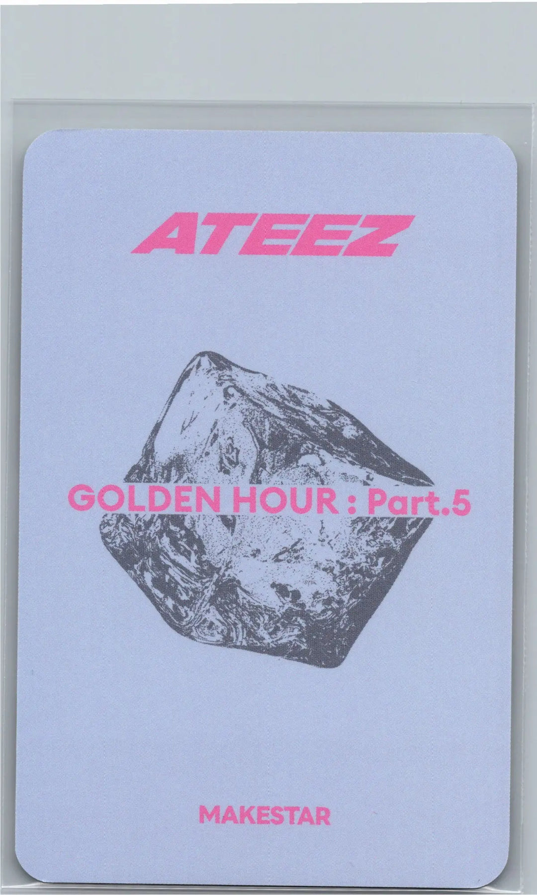 ATEEZ "GOLDEN HOUR : Part.5" - Makestar Pre-Order Benefit Photocard (CDP Ver.) [26.07.08]