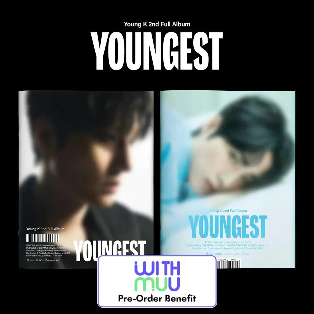 [Pre-Order] YOUNG K - 2nd Full Album YOUNGEST (Photobook ver.) + Pre-Order Benefit
