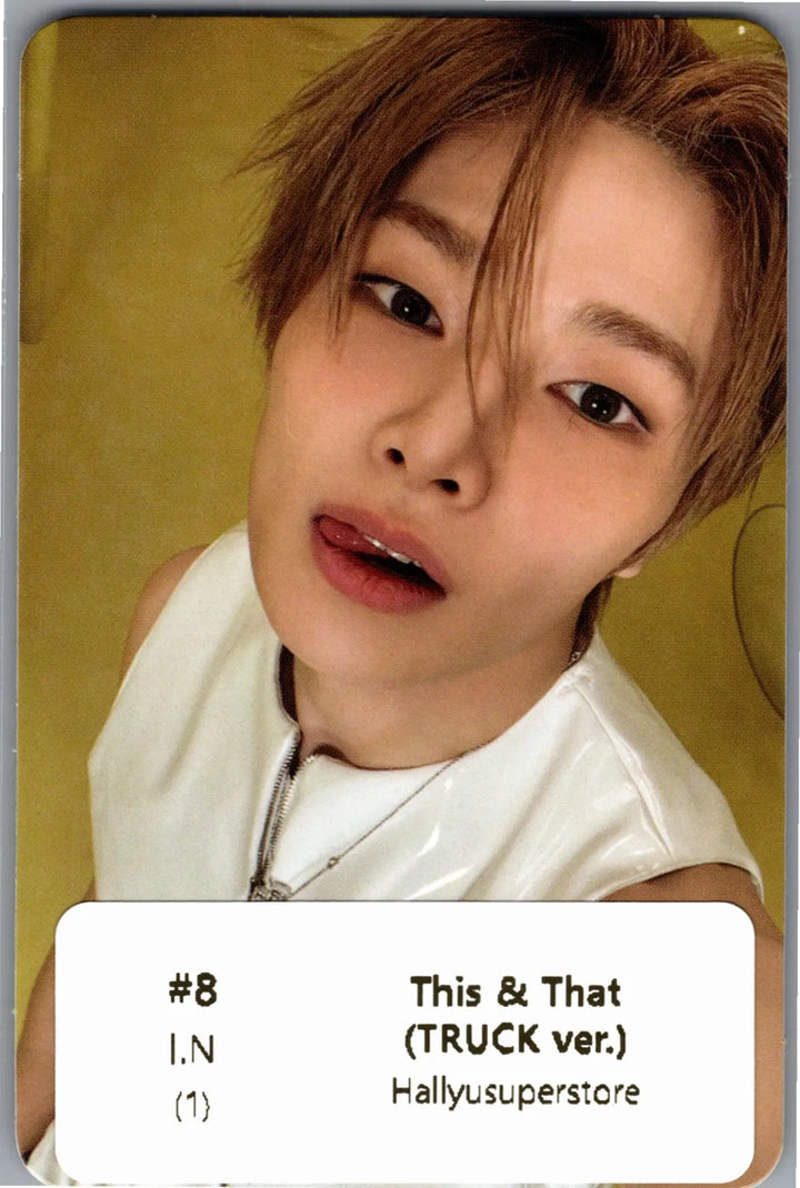 Stray Kids "THIS &amp; THAT" - Official Photocard (TRUCK Ver.) [26.08.10]