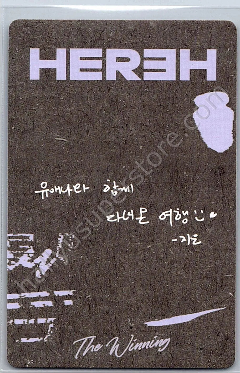 IU - IU - IU - IU - 2024 IU HEREH WORLD TOUR CONCERT ENCORE PHOTO CARD