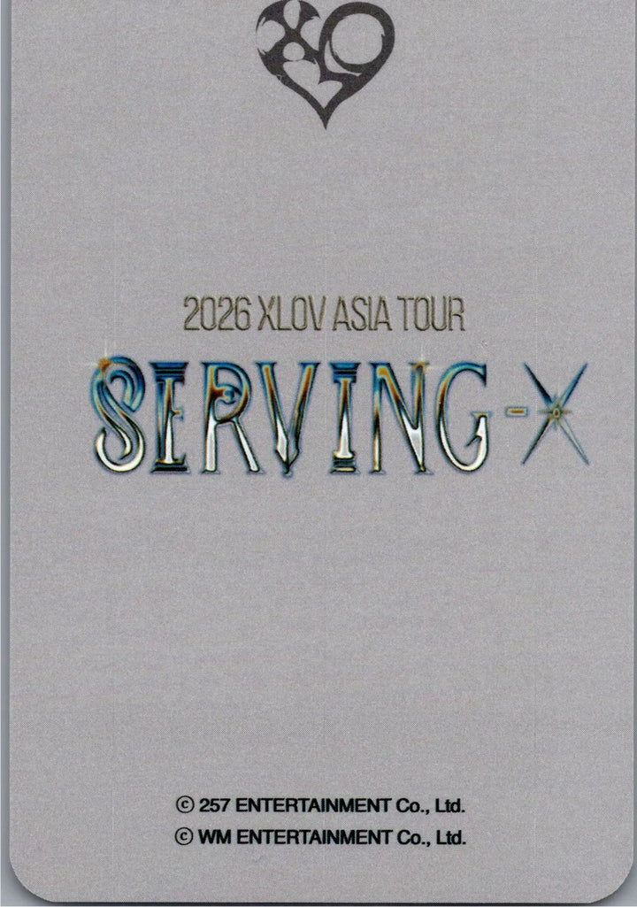 XLOV "2026 XLOV ASIA TOUR [Serving-X]" - XLOV Concert MD Special Event Photocard [26.07.20]
