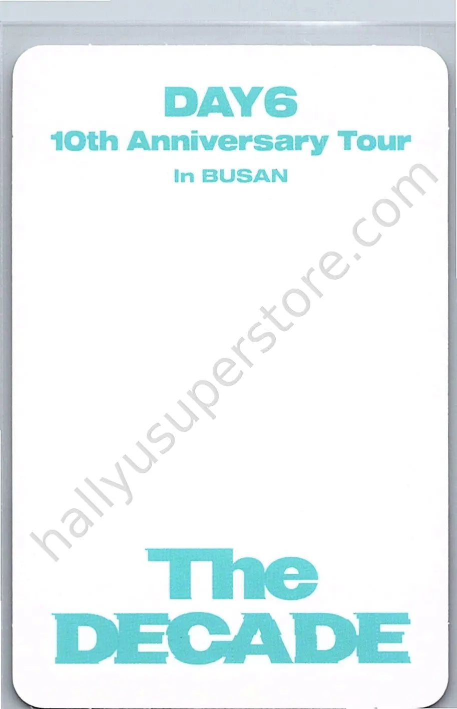 DAY6  - Sungjin - DAY6 10th Anniversary Tour The Decade busan concert benefit day 2