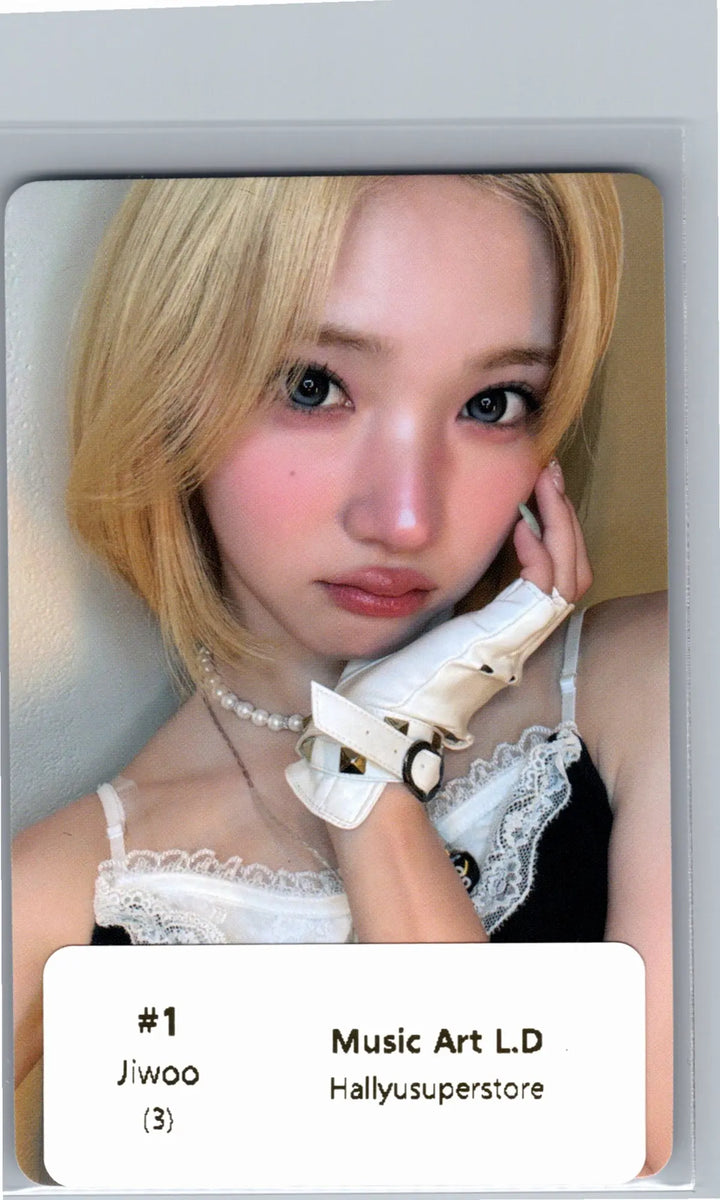Hearts2Hearts "Lemon Tang" - Music Art Lucky Draw Event Photocard [26.07.01]