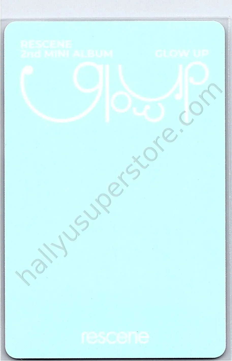 RESCENE - Liv - Glow Up album photocard we version