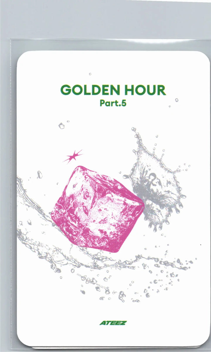 ATEEZ "GOLDEN HOUR : Part.5" - POP-UP STORE Random Trading Photocard [26.06.26][Restocked 06/29]