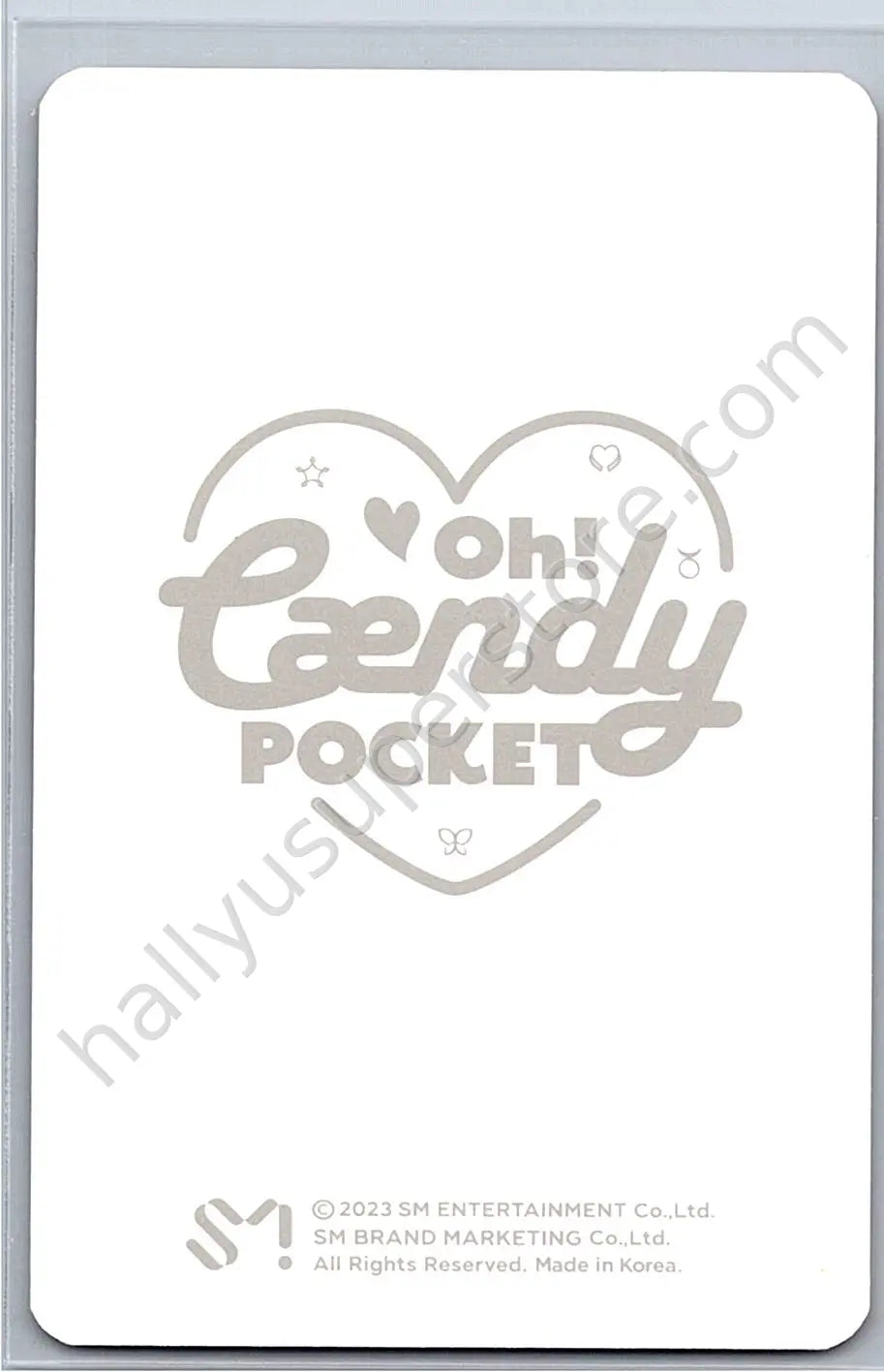 aespa - Giselle - aespa - Giselle - Oh! Caendy Pocket MD Event merch photocard trading card
