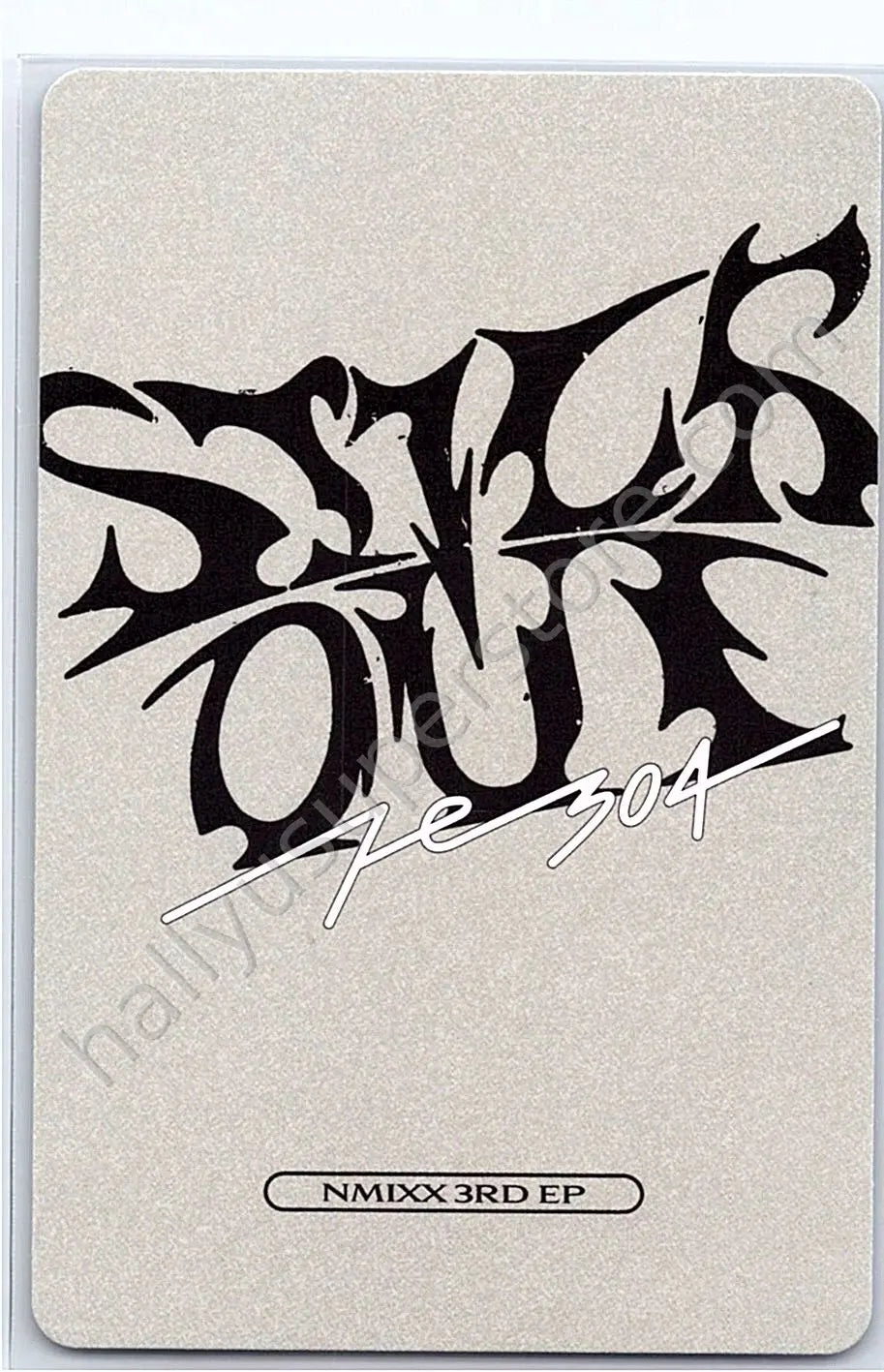 NMIXX - Sullyoon - Fe3O4: STICK OUT album photocard nemo version nephelomancy version