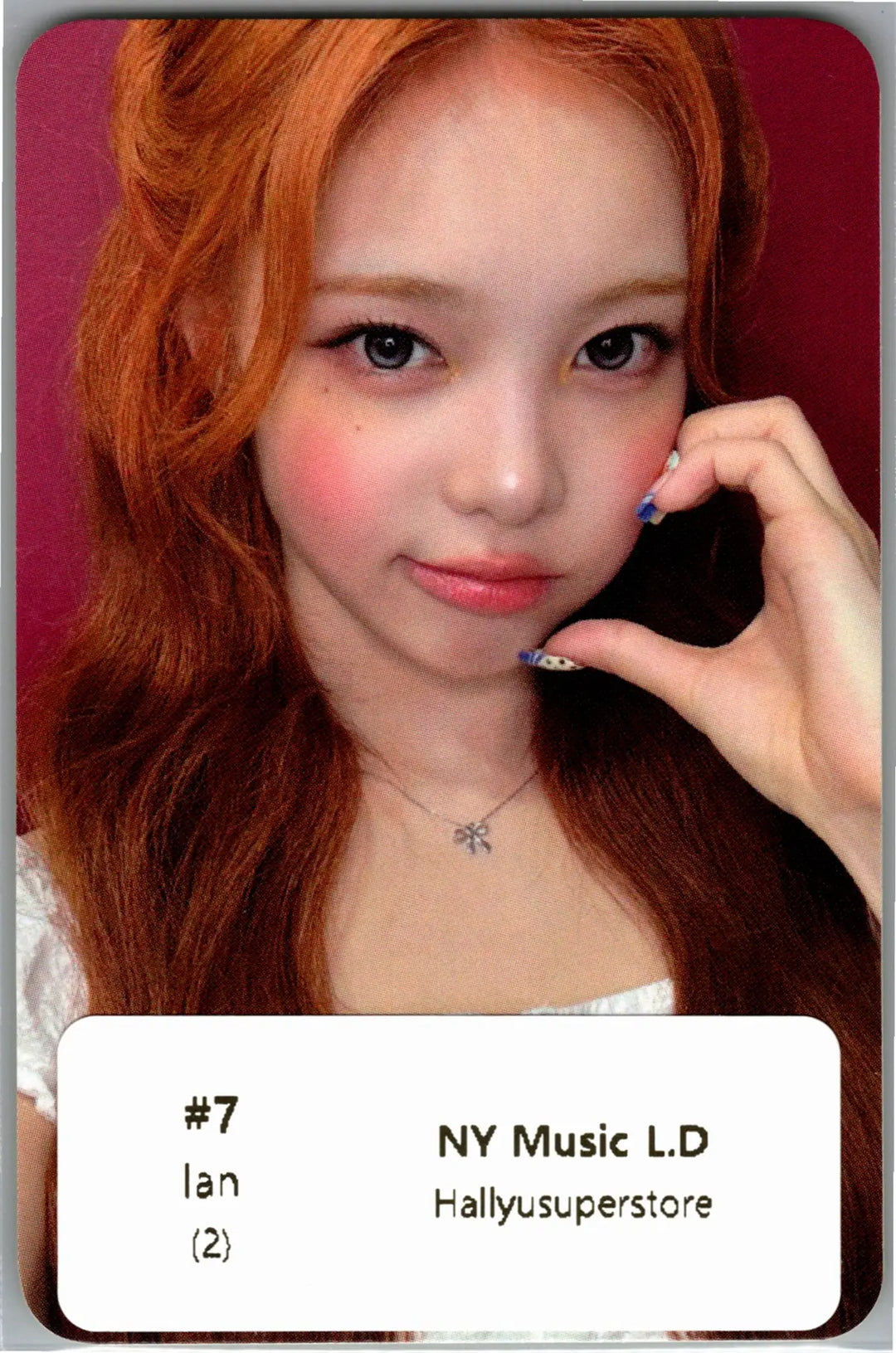 Hearts2Hearts "Lemon Tang" - NY Music Lucky Draw Event Photocard [26.08.04]