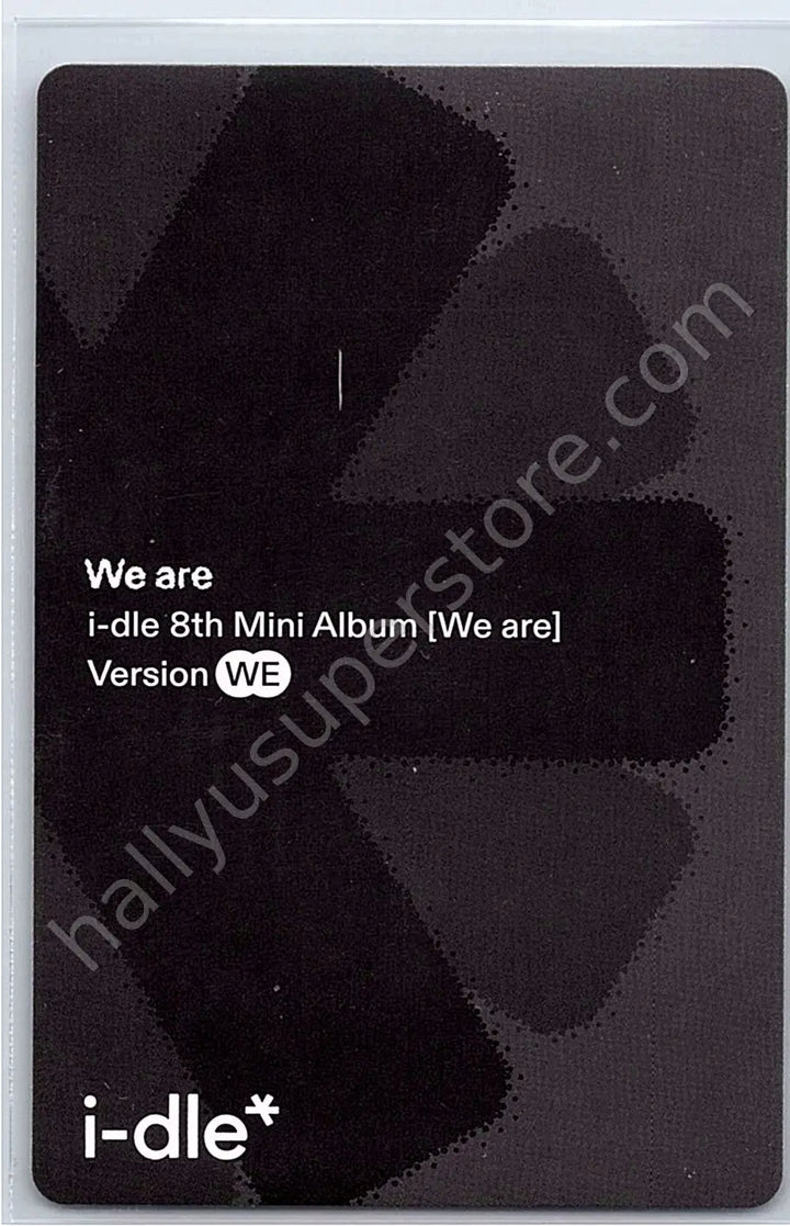 i-dle - Soyeon - We are album photocard standard version we version