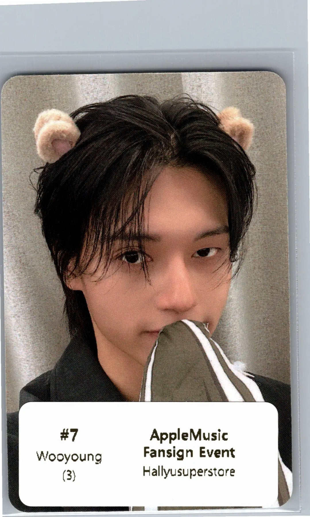 ATEEZ "GOLDEN HOUR : Part.5" - Apple Music Fansign Event Photocard (DIGIPACK Ver.) [26.07.02]