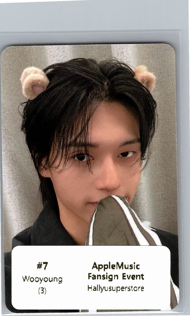 ATEEZ "GOLDEN HOUR : Part.5" - Apple Music Fansign Event Photocard (DIGIPACK Ver.) [26.07.02]