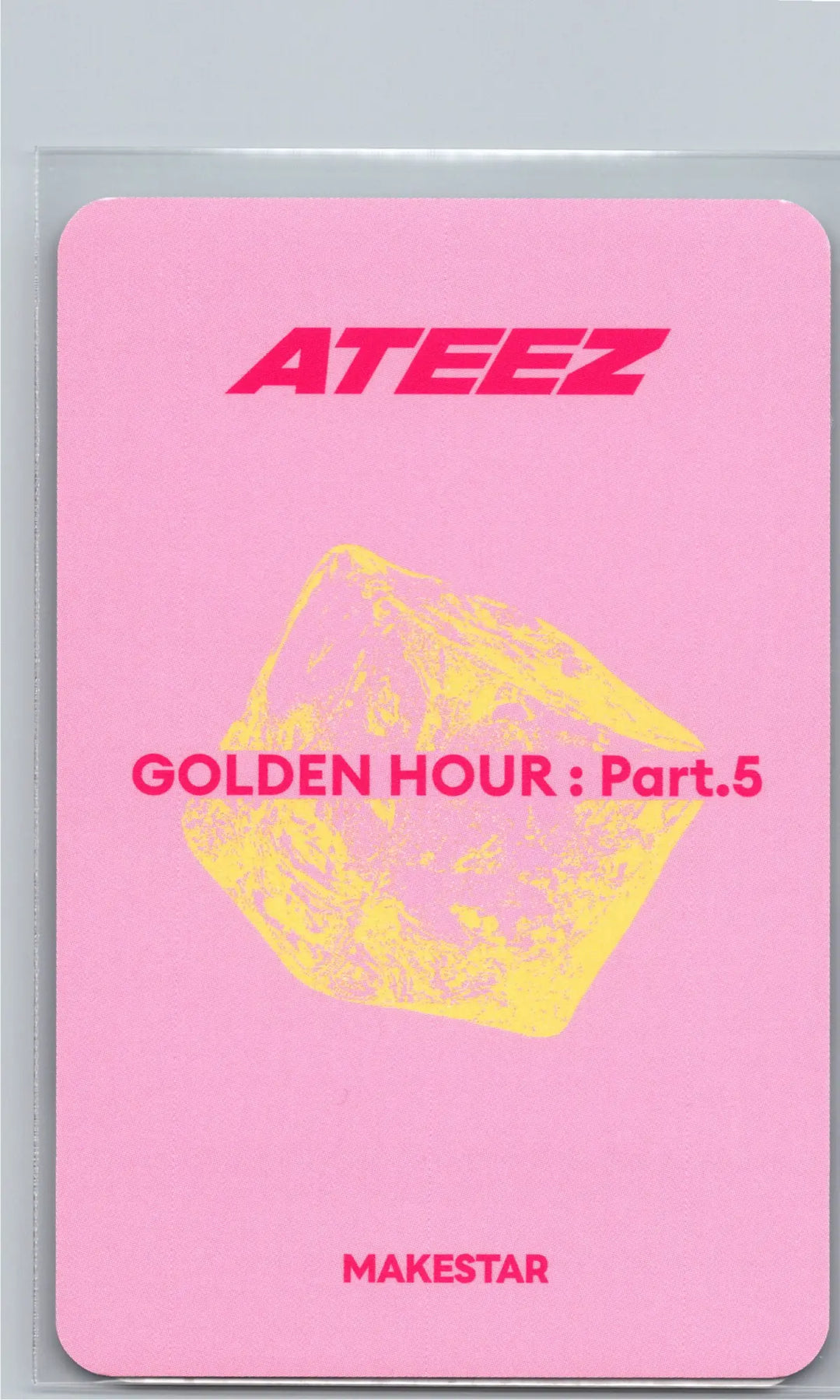ATEEZ "GOLDEN HOUR : Part.5" - Makestar Lucky Draw Event Photocard [26.06.26]