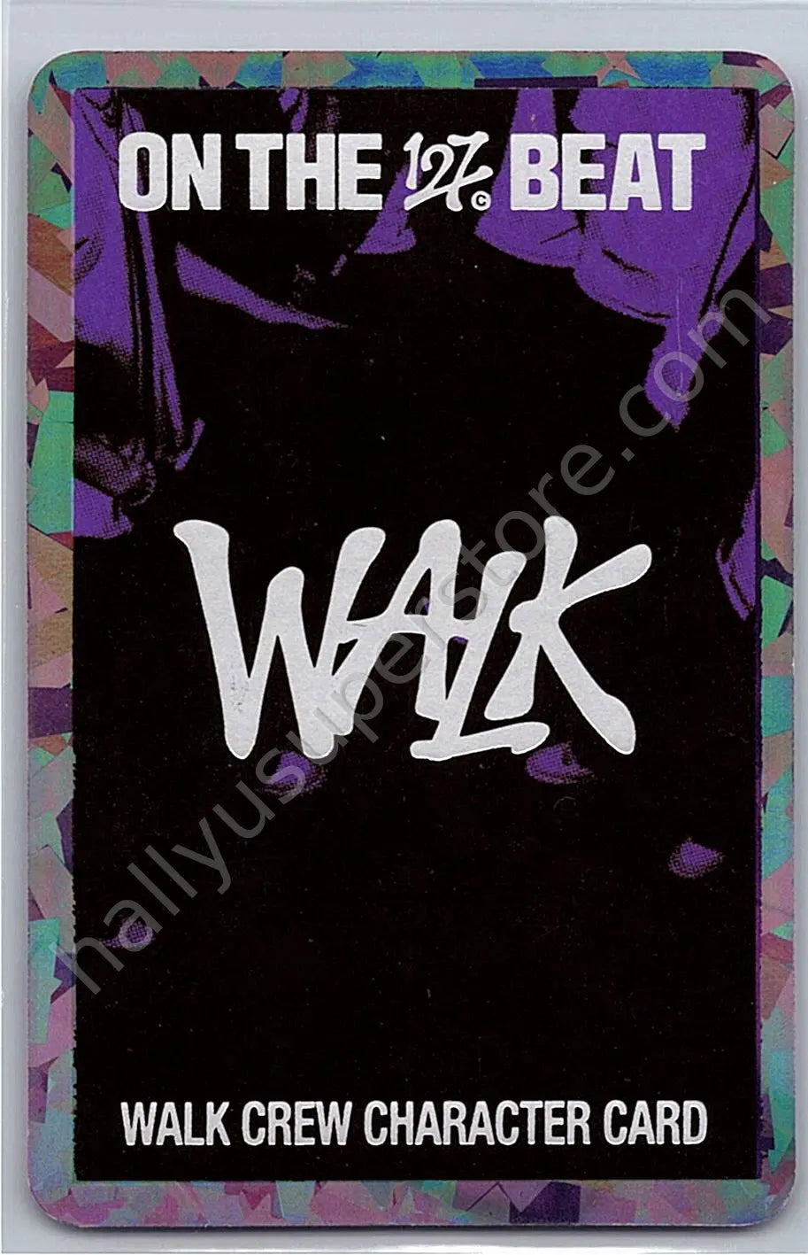 NCT 127 - Yuta - Walk album photocard character card version holographic (hologram) id card