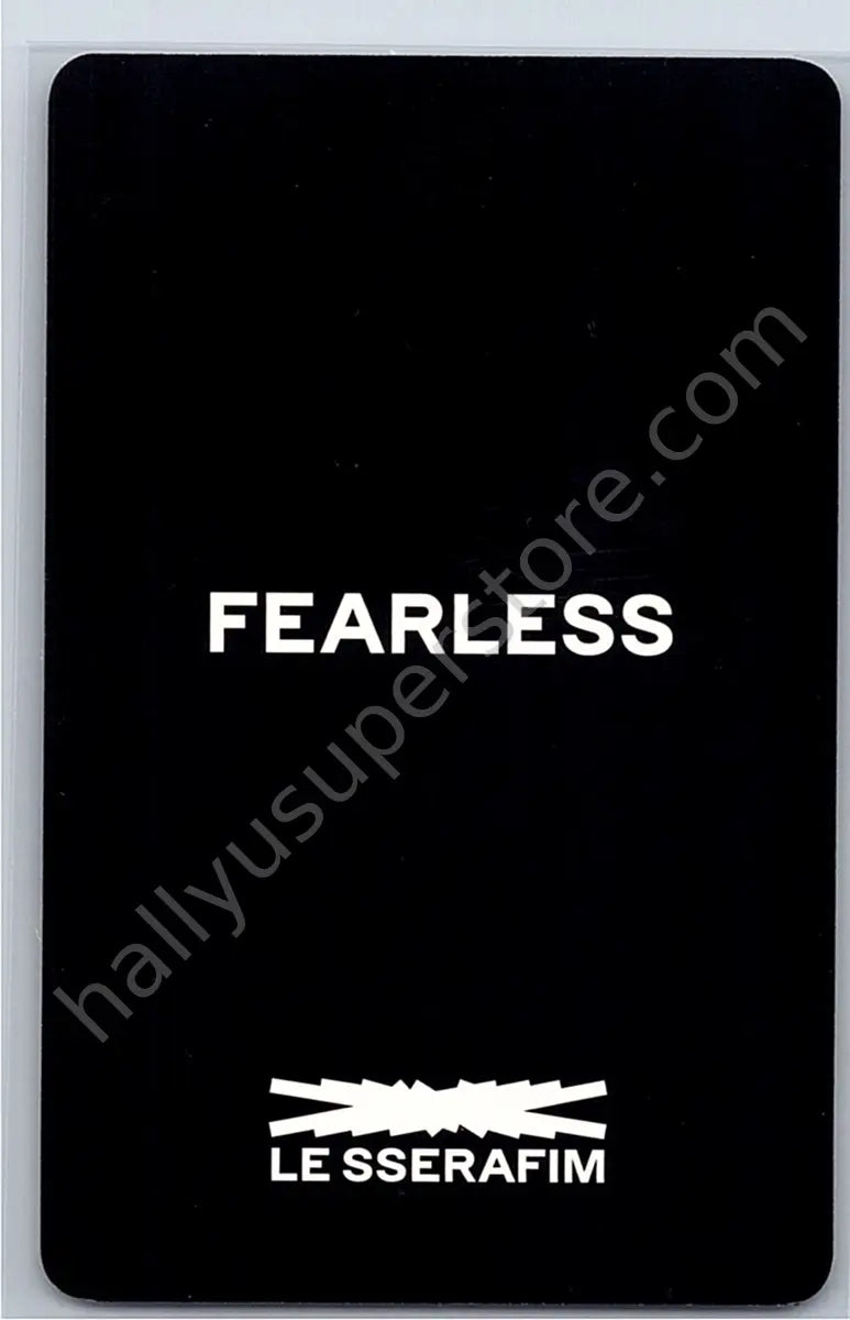 LE SSERAFIM - Hong Eunchae - LE SSERAFIM - Hong Eunchae - FEARLESS Album pre-order benefit (pob) weverse japan