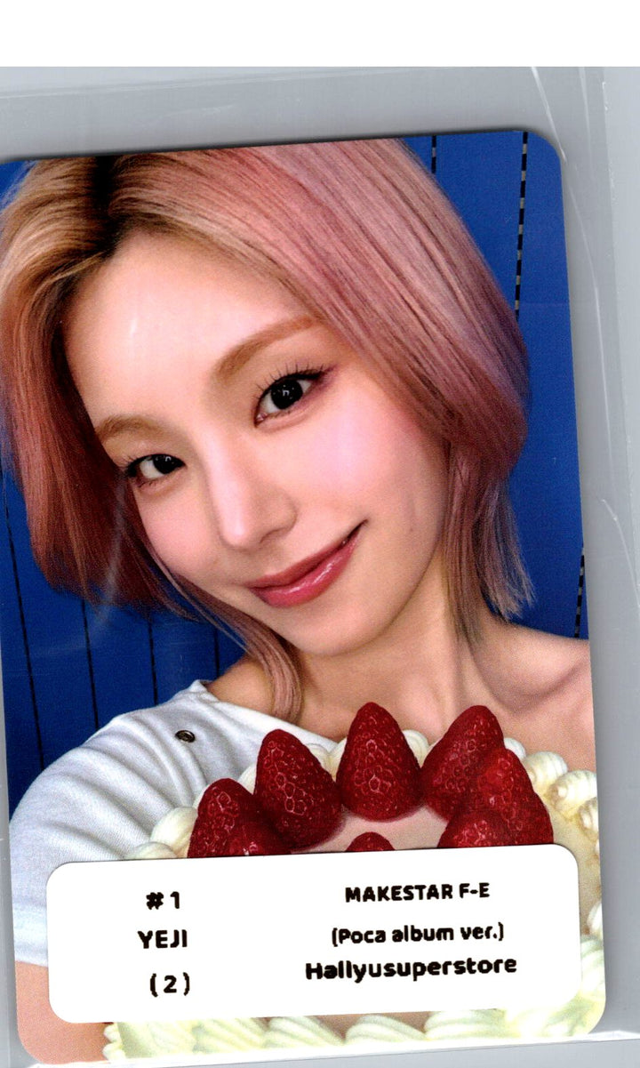 ITZY "Motto" - Makestar Fansign Event Photocard (POCAALBUM Ver.) [26.06.04]