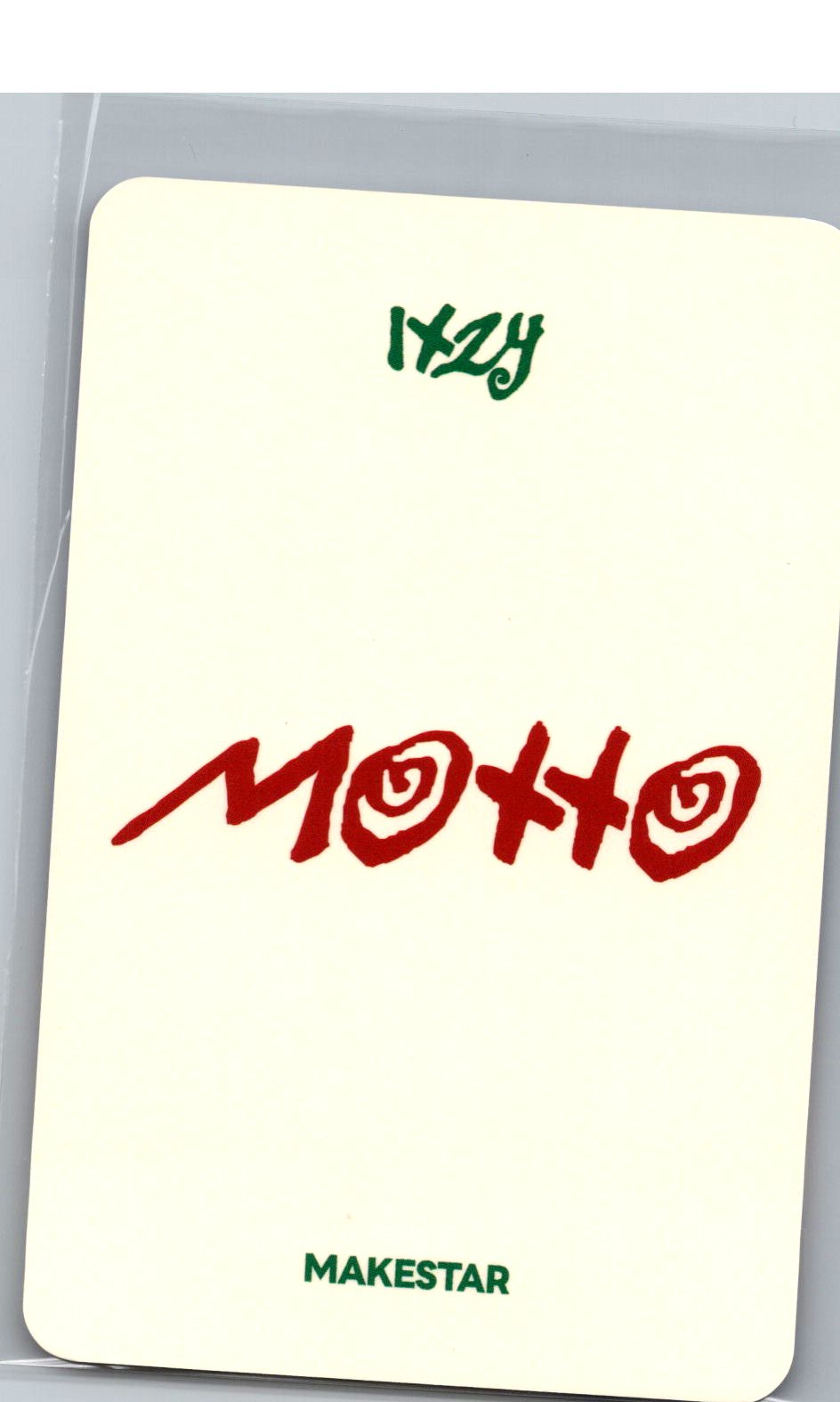 ITZY "Motto" - Makestar Fansign Event Photocard (POCAALBUM Ver.) [26.06.04]