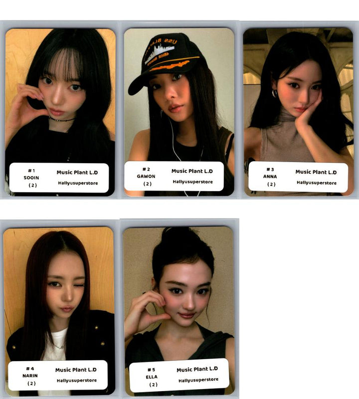 MEOVV THE 2nd EP ALBUM "BITE NOW" - Music Plant Lucky Draw Event Photocard [26.06.05]